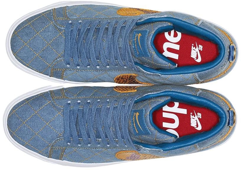 Supreme®/Nike SB Blazer Mid view 15